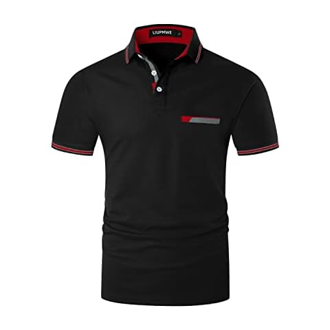Polo Homme LIUPMWE Noir-35 Cover