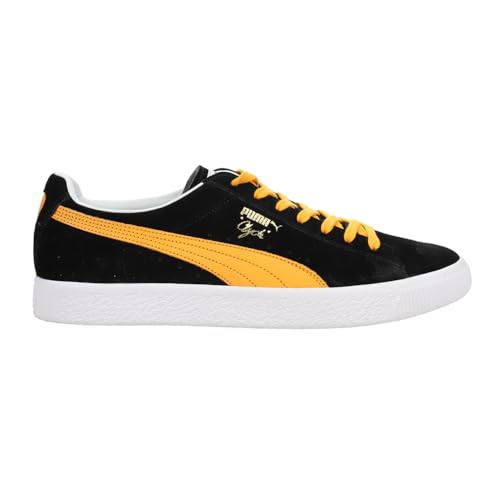 PUMA Mens Clyde Clydezilla Mij Lace Up Sneakers Shoes Casual - Black, Orange - Size 9 M