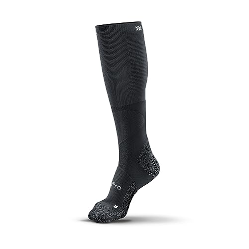 Chaussettes SOXPro Trekking anti-ampoules et montantes Noir L Mixte pour longue randonnée