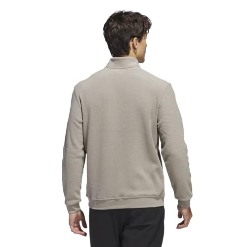 adidas Men's Ultimate365 Terry Cloth Quarter-Zip Pullover3