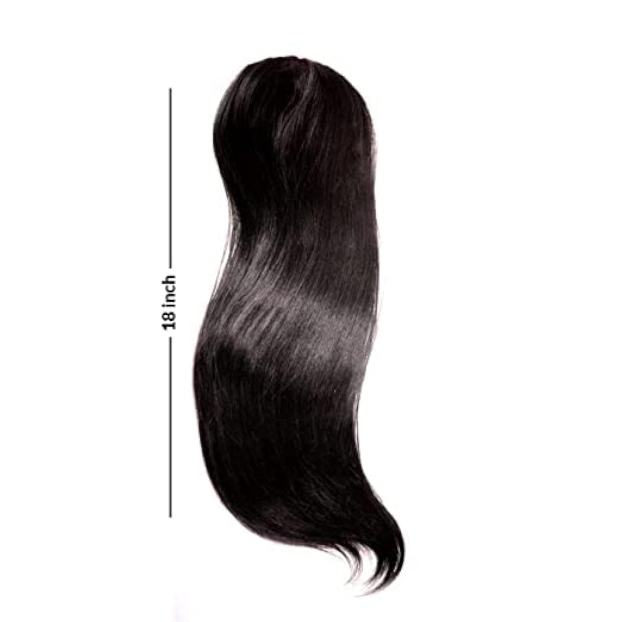 Side Cover Up Patch Hair Volumizer Extension for Women, Set of 2
