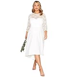 Photo Gallery hcclijo abito longuette bianco da donna primavera autunno manica a 3/4 in pizzo elegante abito longuette bianco da notte di grandi dimensioni white 4xl Photo Gallery hcclijo abito longuette bianco da donna primavera autunno manica a 3/4 in pizzo elegante abito longuette bianco da notte di grandi dimensioni white 4xl