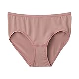 無印良品 婦人 なめらかミディショーツ レディース FCE26A5A スモーキーピンク 婦人L