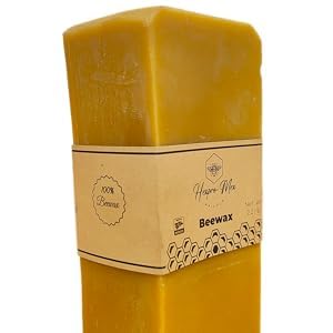 Miniatura 2 de 100% Natural Beeswax Block 2.21 lbs or 1 kg (Hexpro-Mex)