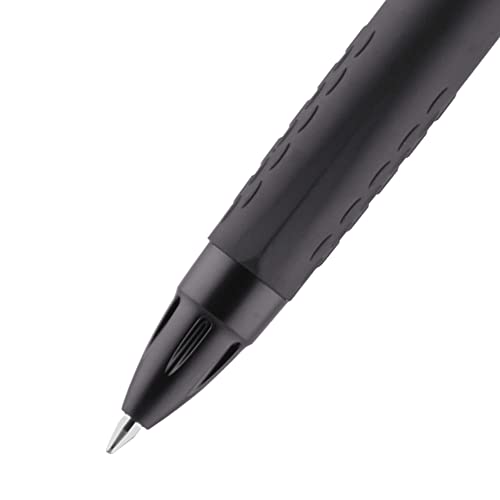 Uniball 307 0.7mm Gel 12 bolígrafos negros miniatura 4