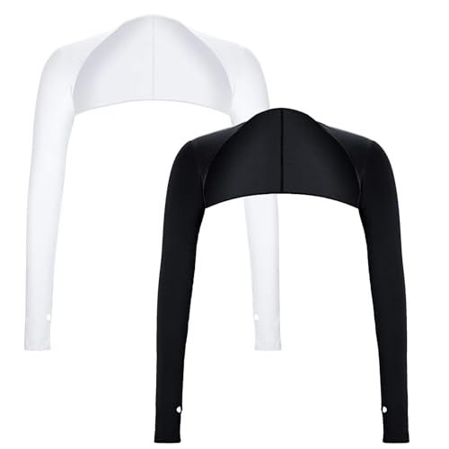 Bremorou 2 Stück Bolero Langarm Langarm Uv Schutz Armmanschette Bolero...