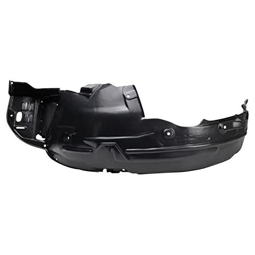 Image of TRQ Front Driver and Passenger Side Inner Fender Liner Set Compatible with 2010-11 Honda Accord Crosstour 2012 Crosstour