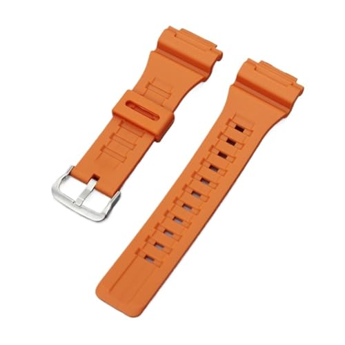 [ȓX] Fit For AQ-S810W/S800W AE-1000W MCW-200H AEQ-110 W-735H Silicone Metal Buckle Wrist Band Bracelet 18mm Rubber Watch Strap