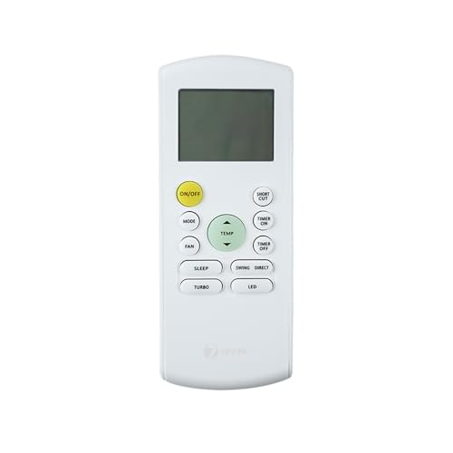 Image of 7SEVEN Compatible for Onida AC Remote Original RG57A2 /BGEF Model 184 1 1.5 2 Ton Split and Window Air Conditioner - Match Exactly with Existing Onida ac Remote Control