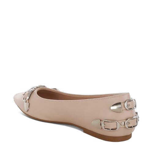 Golini Belt Buckle Detail Ballerinas3