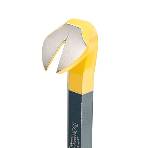 ESTWING Nail Puller - 12" Double-Ended Pry Bar with Straight & Wedge Claw End - DEP12,Blue - Image 3