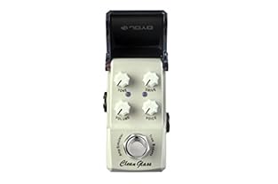 The jf 307 clean glass amp simulator is taken from the 3rd generation of joyo pedals, the ironman series Create a classic vintage californian/ american sound Controls: tone control drive/ gain mid boost control output powered by a 9v dc adapter (not ...