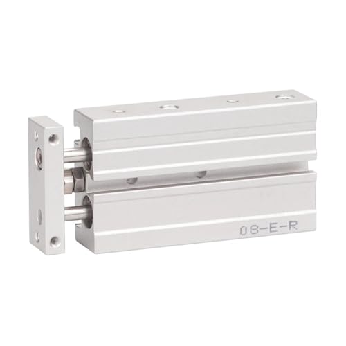 Cylindre double axe TR16X60 transparent anti rotation pour machine