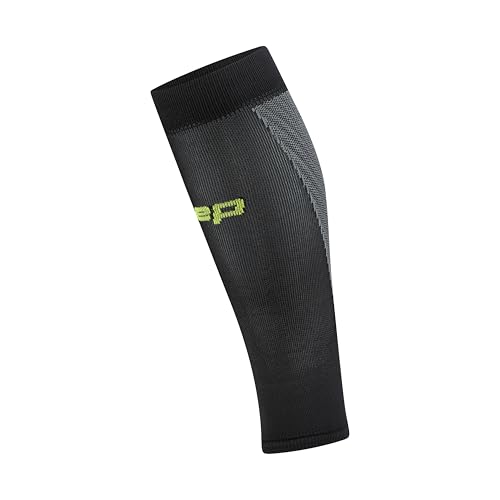 CEP Core Run Ultralight Calf Sleeves, Black/Grey, Men, III
