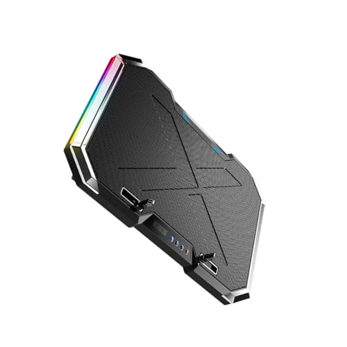 Laptop Cooler con Luz RGB y Altura Ajustable para Portátiles miniatura 1