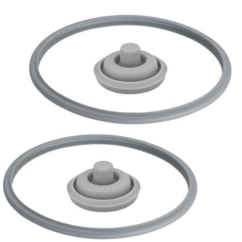 2 afdichtingsrubbers voor Perfect en WMF Perfect Plus + 2 reserveafdichtingen voor ventiel, deksel, express-pan en handgreep, compatibel met WMF, Ø 3 cm, potten van 2,5 l tot 8,5 l (22 cm, 4 stuks)