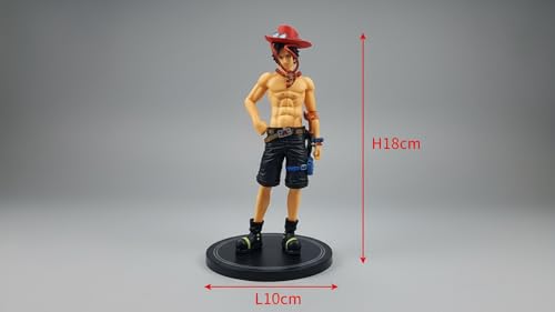 Image of Awestuffs Large Action Figure Limited Edition Figure Toy Statue Merchandise for Anime Lovers (18 cm) Ace 1 Piece