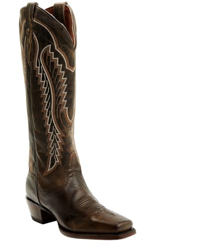 Dan Post Women's Whispering Wind Tall Western Boot Square Toe - Dp7024