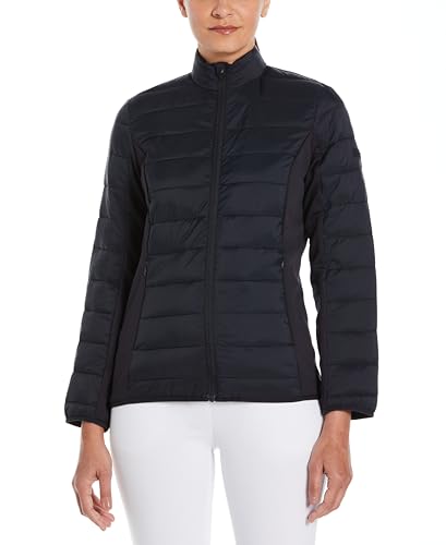 Golf Femme Perry Ellis veste manches longues zippée