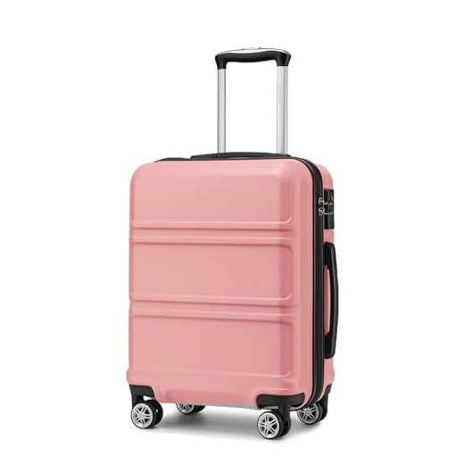 Kono 20" Lightweight Carry-On Luggage