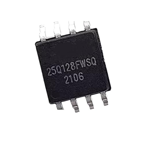 Chips W25Q128FWSIQ de memoria flash SOP-8 para programar placas electrónicas, pack de 5 unidades