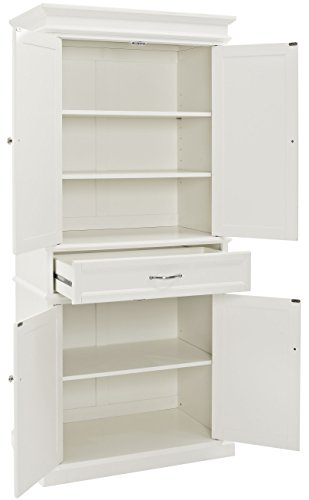 Crosley Furniture Parsons Pantry Cabinet, White #TOP3