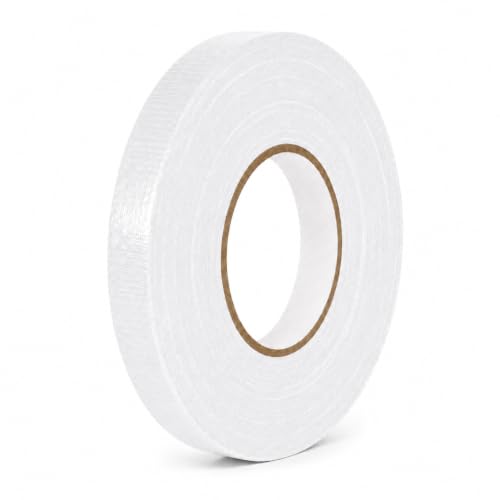 Image of GGR Supplies CDT-36 Industrial Grade Cloth Duct Tape, White 3 /4 Inch x 60 Yards, Waterproof UV Resistant Heavy Duty, Clean Removal with No Sticky Residue for Repairs, Packaging, and Bundling