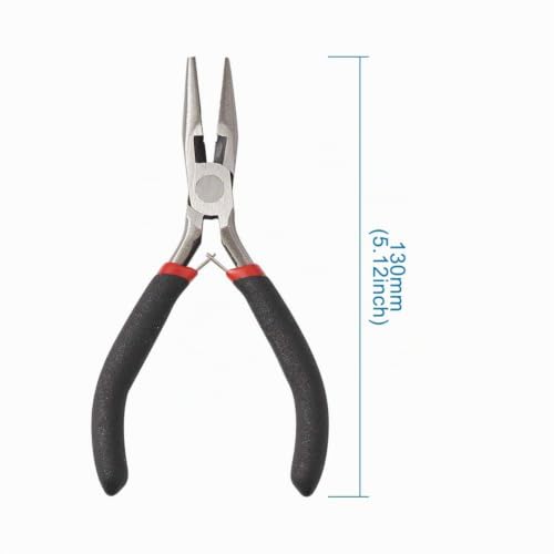 Miniatura 4 de 1 Alicates De Punta De Cadena Para Herramientas De Reparación De Joyería, Alicates De Punta Larga Pequeños Para Manualidades Y Abalorios
