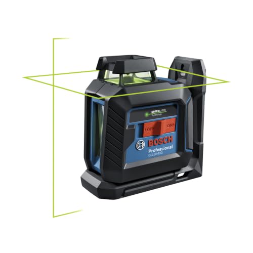 BOSCH PRO GLL50-40G Green-Beam Self-Leveling 360 Degree Cross-Line Laser