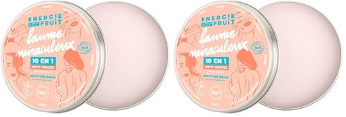 Baume miraculeux 10 en 1 ENERGIE FRUIT multi-usages Corps Visage Monoï Lot de 2