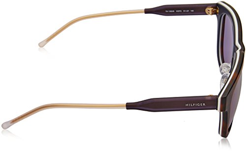 Havana Gray Rectangle Sunglasses by Tommy Hilfiger3