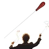 Mihauuke Dirigentenstab Mit Holzgriff | Musikdirektor Taktstock | Leicht Für Marschorchester Mit Rutschfestem Griff Für Kinder Erwachsene Trommelkurs