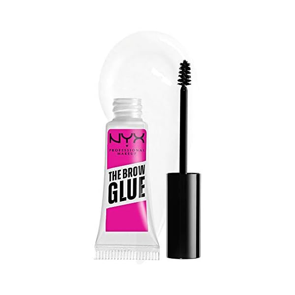 NYX PROFESSIONAL MAKEUP The Brow Glue, Extreme Hold Eyebrow Gel - Clear