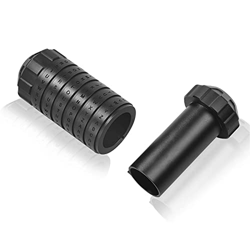 Cryptex Puzzle Boxes Da Vinci Code Mini Cryptex Lock Anniversary Valentine's Day Puzzle Birthday Gifts for Her Girlfriend