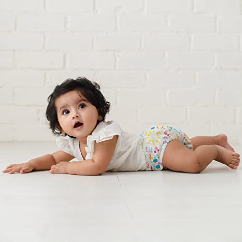 Image of SuperBottoms Swimming Diapers for Babies & Toddlers - Reusable & Adjustable Swim Diapers - Washable Cloth Diapers - Skin Friendly Fabric - Easy to Clean - Fits 3M - 3Y