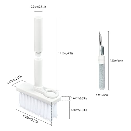 KATELUO Spazzola per la Pulizia della Tastiera