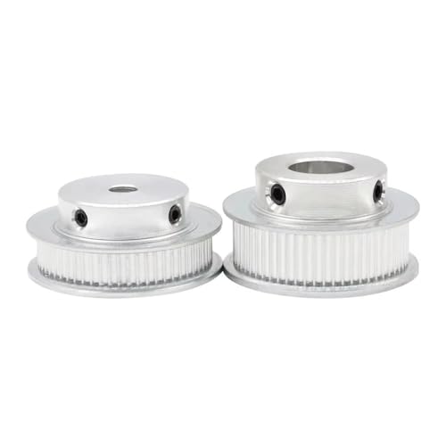Polea de distribución GT2 de 64 dientes para eliminar holguras en sistemas CNC