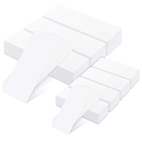 Whaline 700 Pieces Non-Woven Wax Strip, Hair Removal Wax Strips Body and Facial Wax Muslin for Arms, Legs, Underarm Hair, Eyebrow, Bikini of Women and Men (Small and Large)