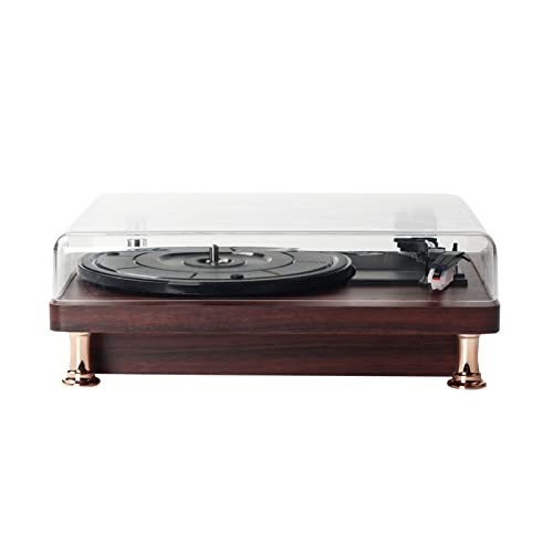 Tourne-Disque Vinyle Vinyle Phonographe Vintage Acajou Grain Phonographe Bluetooth Cadeau Ornements Décoratifs Haut-parleurs Classiques avec Haut-parleurs + Bluetooth (avec Couvercle) - Les Beatles, Paul McCartney, John Lennon, RIngo Starr, George Harrison Tourne-Disque Vinyle Vinyle Phonographe Vintage Acajou Grain Phonographe Bluetooth Cadeau Ornements Décoratifs Haut-parleurs Classiques avec Haut-parleurs + Bluetooth (avec Couvercle) – Image 7
