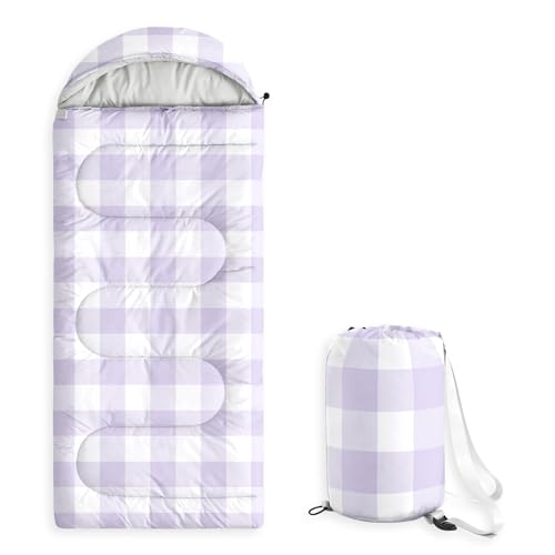 Wake In Cloud - Kids Sleeping Bag for Boys Girls Toddlers, Camping in Warm Cold Weather, Backpacking Lightweight Compact Outdoor Liner for 3 Seasons,...