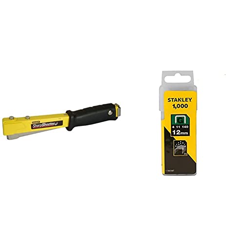 Marteau agrafeur Stanley pour agrafes type G avec agrafe 12 mm 1-TRA708T incluse - 2