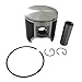Asaki Piston Kit Compatible with Ski-Doo 600cc Snowmobile 09-785 420886170 420886687 Std with Ring