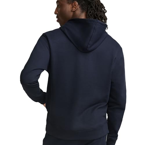 Champion Men's Fleece Script Logo Hoodie (Reg. Or Big & Tall)