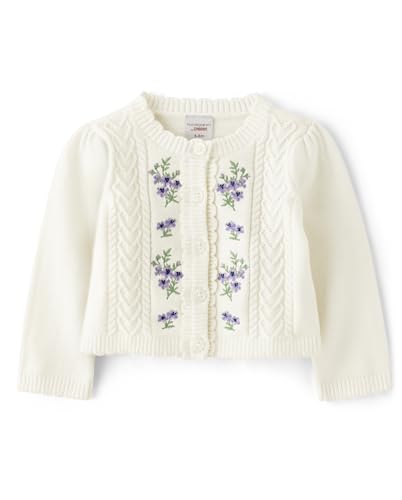Gymboree,Button Up Cardigan Sweater,Flower Cardigan,UPTO7LBS.