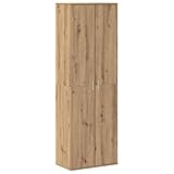 Rantry Hochschrank Artisan Eiche 60x35x180 cm verarbeitetes Holz Hochschrank Schr?nke und Lagerung Model3365568