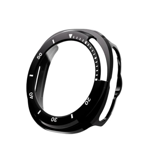 Protection Montre 8 Classic 46mm Coque Rigide PC Verre Trempé Écran Anti-Rayures Cadran