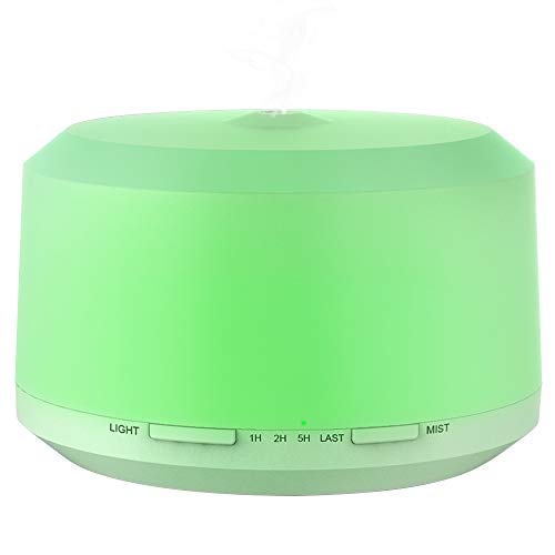 Important Oil Diffuser 450ml Aromatherapy Diffusers For Important Oils Neloodony Cool Mist Humidifiers With 8 Coloration LED Lights,Waterless Auto Shut-off,Adjustable Mist Mode & 4 Timer Setting For House