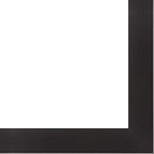 Picture Frame Moulding (Wood) 100ft Bundle - Contemporary Black Finish - 2
