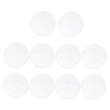 MAGICLULU 10pièces Boîtes De Petri De Laboratoire à Trois Compartiments Avec Couvercles...