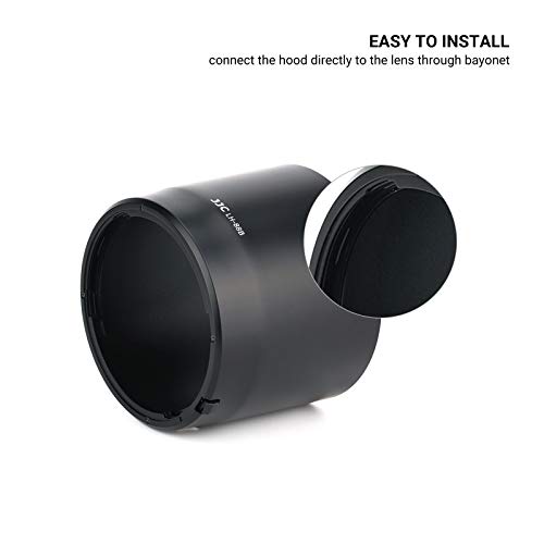 Image of Lens Hood for Canon RF 600mm f /11 is STM Lens on EOS R6 R5 RP R Camera, RF 600mm Lens Hood Reversible Lens Shade Replace Canon ET-88B Hood, Compatible with 82mm Filters and 82mm Lens Cap